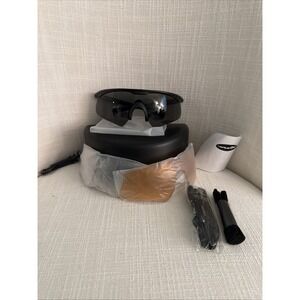 Wiley X Z87 Sunglasses Matte‎ Black Frame w/ Light Rust/Smoke Gray/Clear Lens